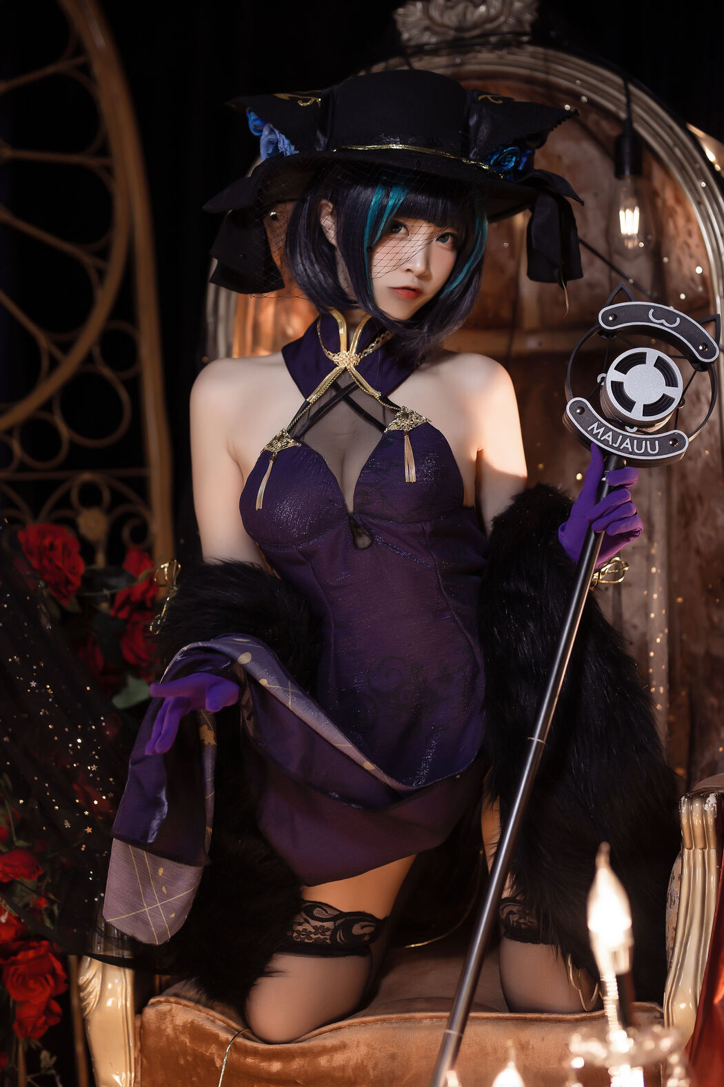 [Internet celebrity COSER photo] Popular Coser Nizuo Nisa - Cheshire, gorgeous music