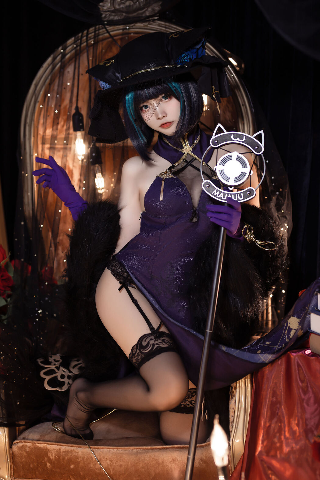 [Internet celebrity COSER photo] Popular Coser Nizuo Nisa - Cheshire, gorgeous music