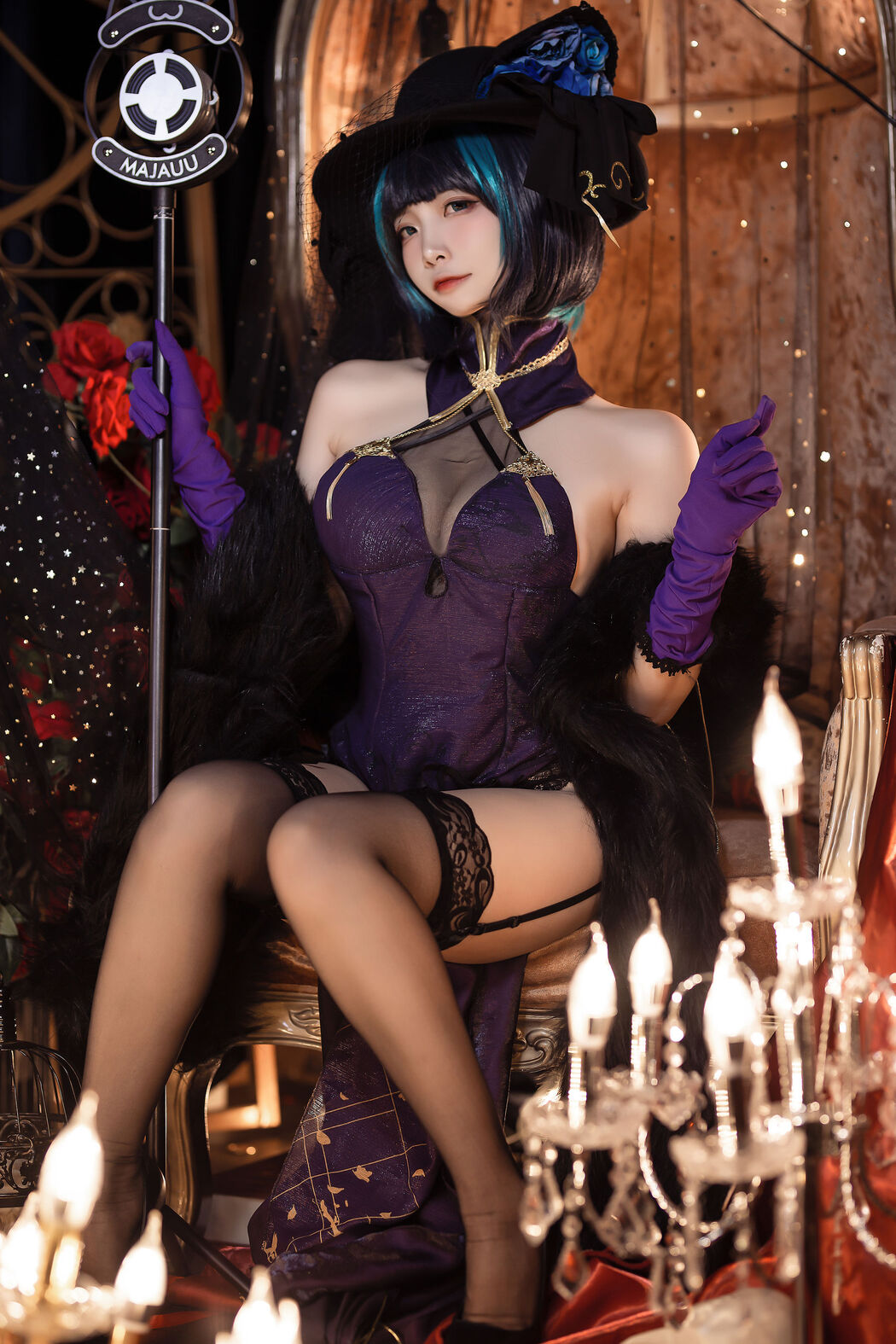 [Internet celebrity COSER photo] Popular Coser Nizuo Nisa - Cheshire, gorgeous music