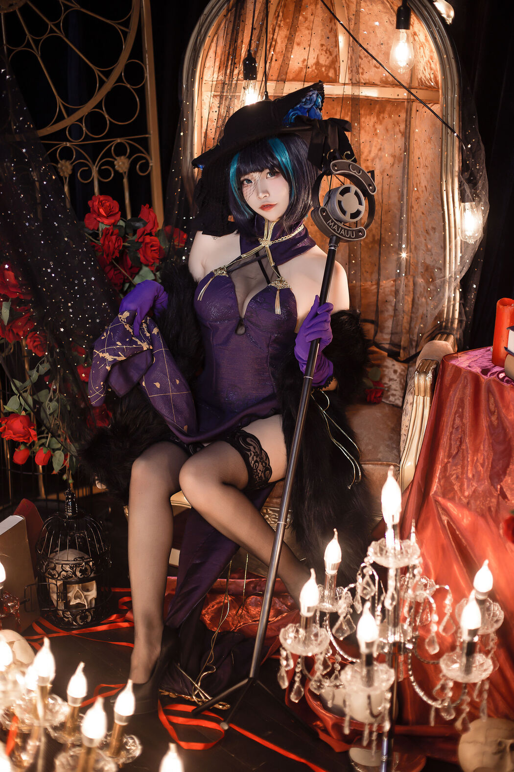 [Internet celebrity COSER photo] Popular Coser Nizuo Nisa - Cheshire, gorgeous music