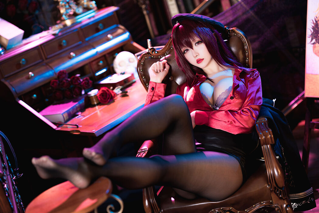 [Welfare COS] Miss Coser Xingzhichi - Skaha-True Red Teaching Gun
