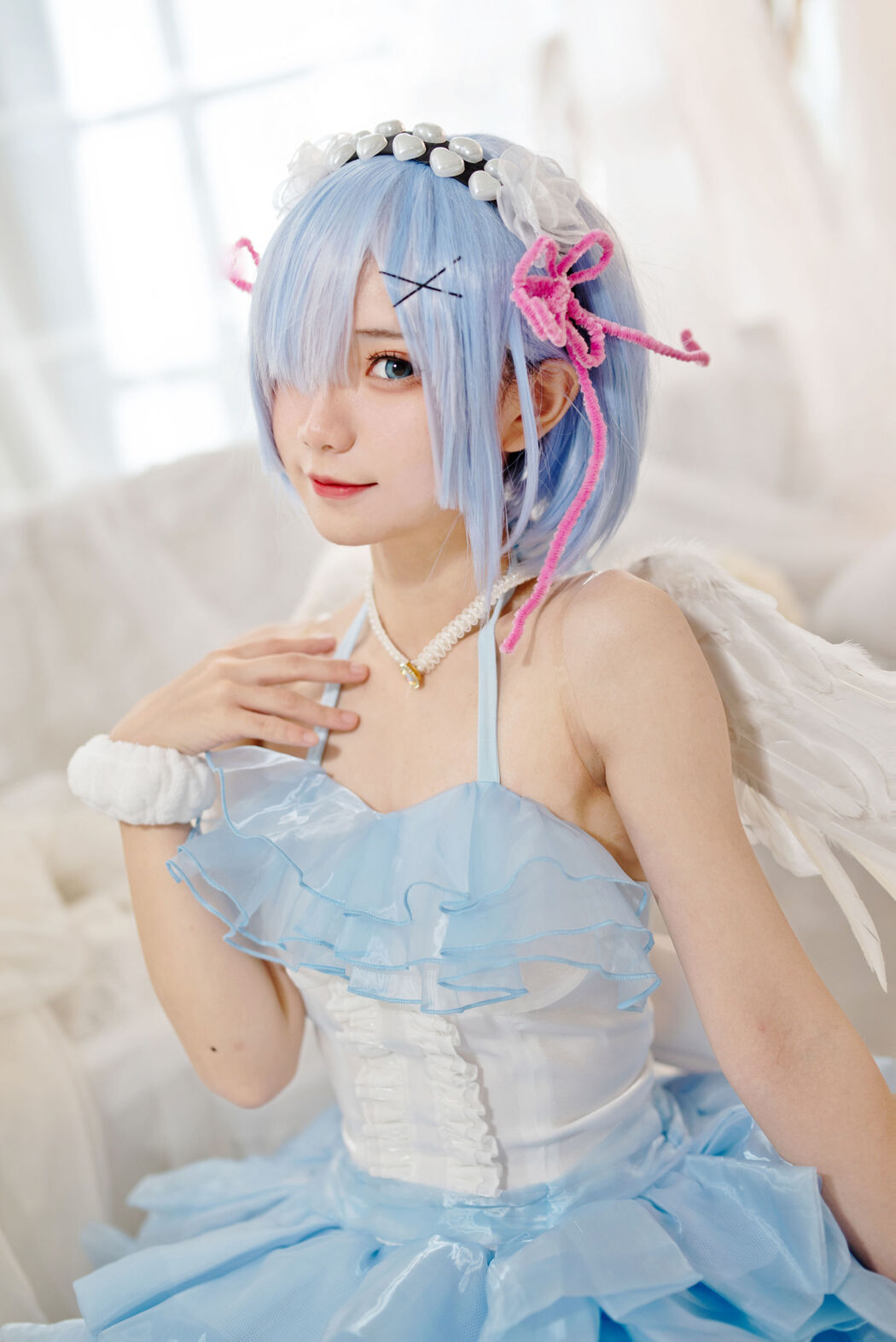 [Net Red COSER Photo] Huaqi Hana - Rem Angel