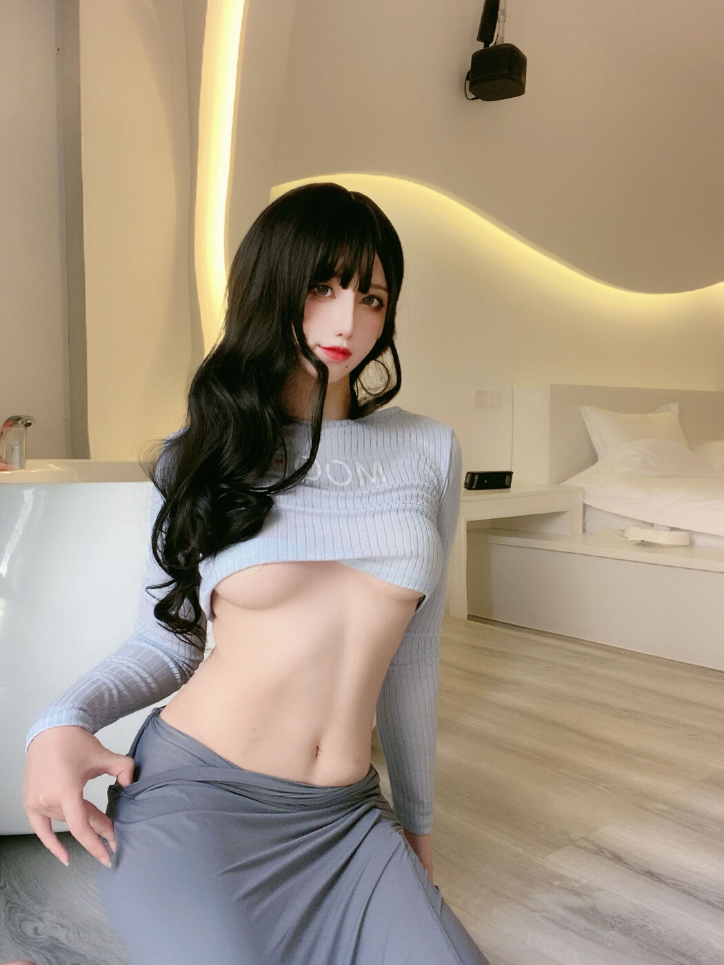 [Net Red COSER Photo] Anime blogger Jiuqu Jean - Guitar Sister