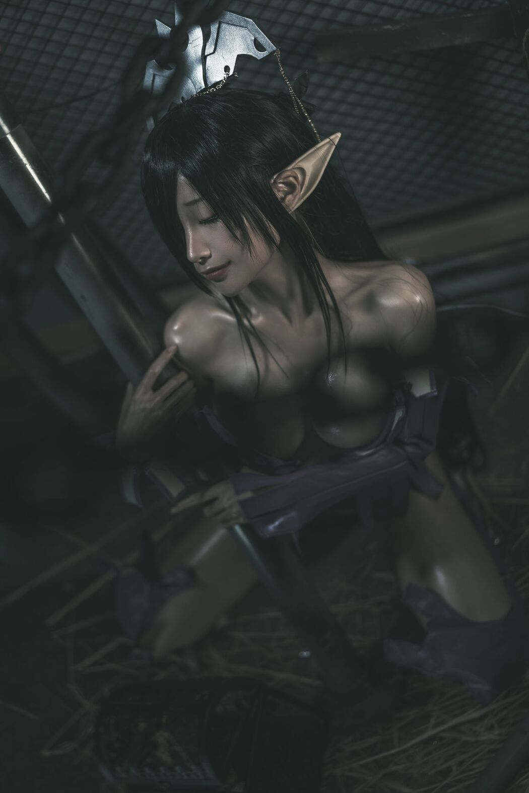 [Net Red COSER Photo] Anime Blogger Stupid Momo-Queen of Black Beasts Original