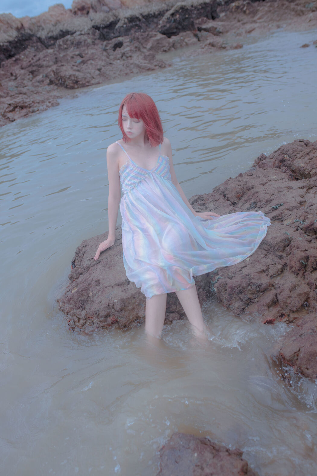 [Net Red COSER] Crazy Cat ss - Reef Mermaid of Thought