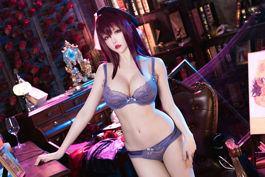 [Welfare COS] Miss Coser Xingzhichi - Skaha-True Red Teaching Gun