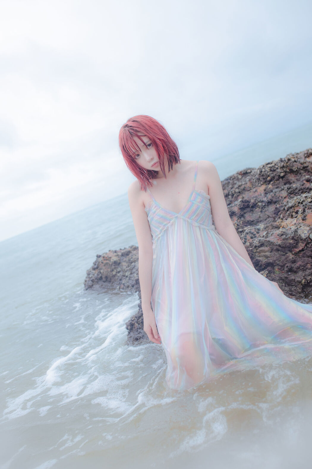 [Net Red COSER] Crazy Cat ss - Reef Mermaid of Thought