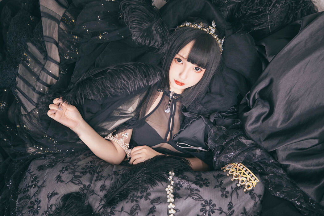 [Internet Celebrity COSER] Lolita God Rakusaka Mafuyu's Heaven にfall ちる - Fall into Heaven