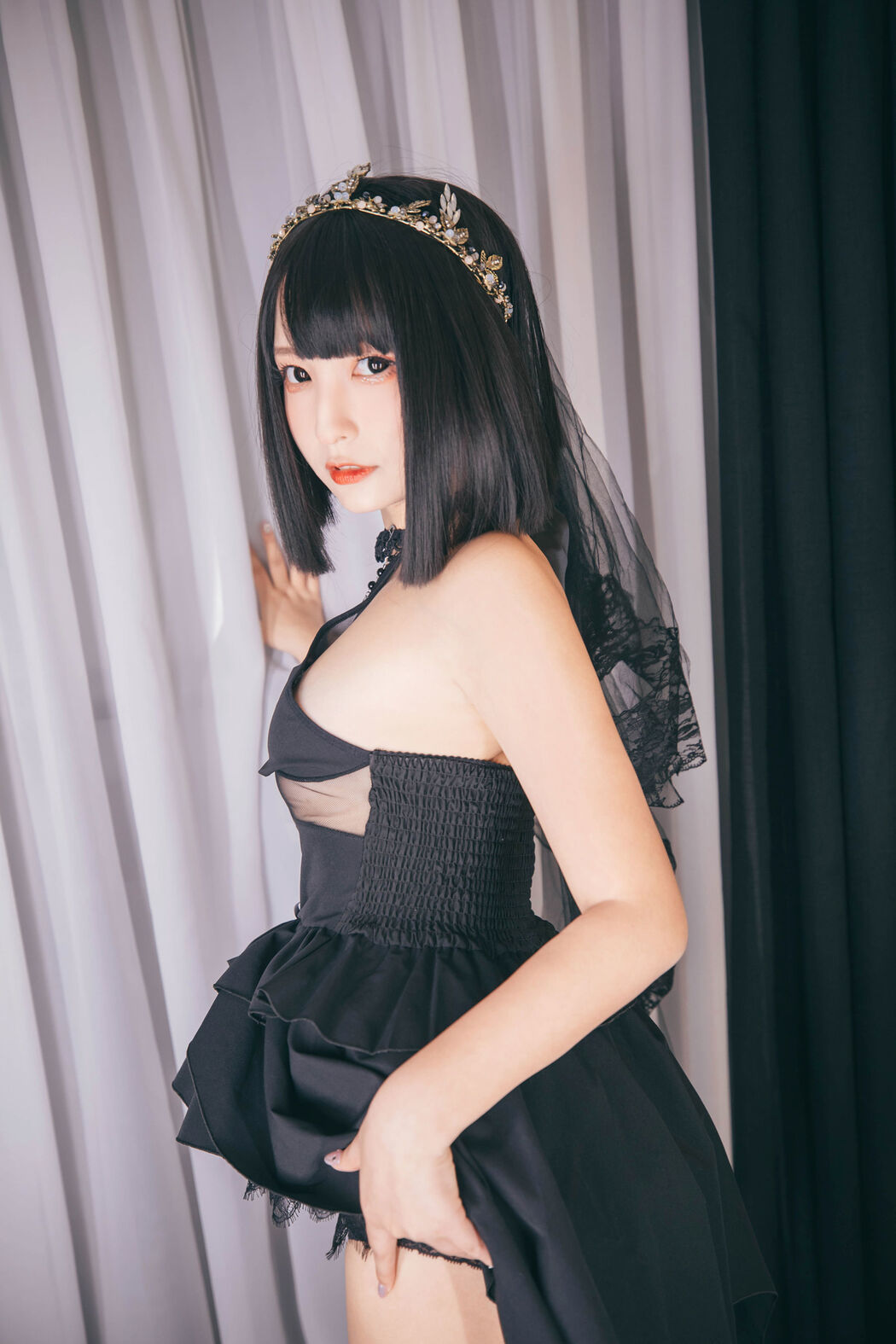 [Internet Celebrity COSER] Lolita God Rakusaka Mafuyu's Heaven にfall ちる - Fall into Heaven