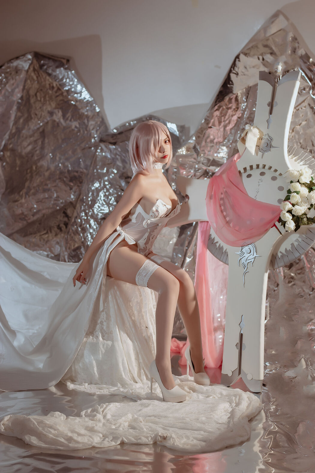 [Welfare COS] Popular Coser Nisa - fate Matthew Wedding Dress
