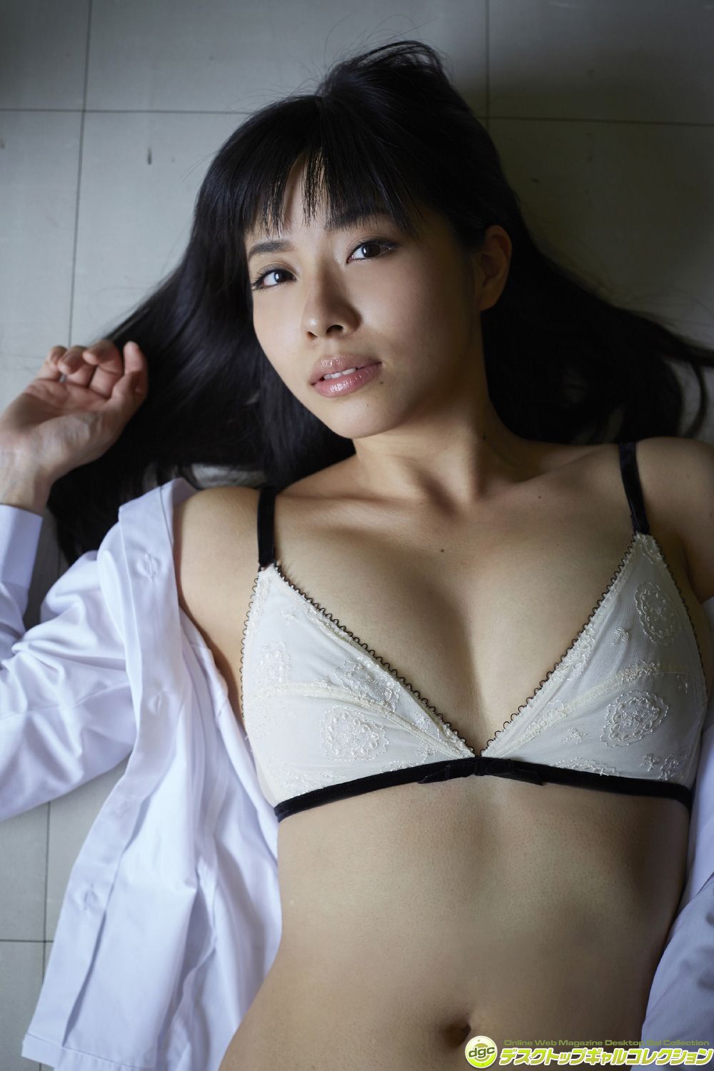 Miku Uchino "Clearly beautiful girl's sensuality overflowing れるグラマラスボディ!" [DGC] NO.1217