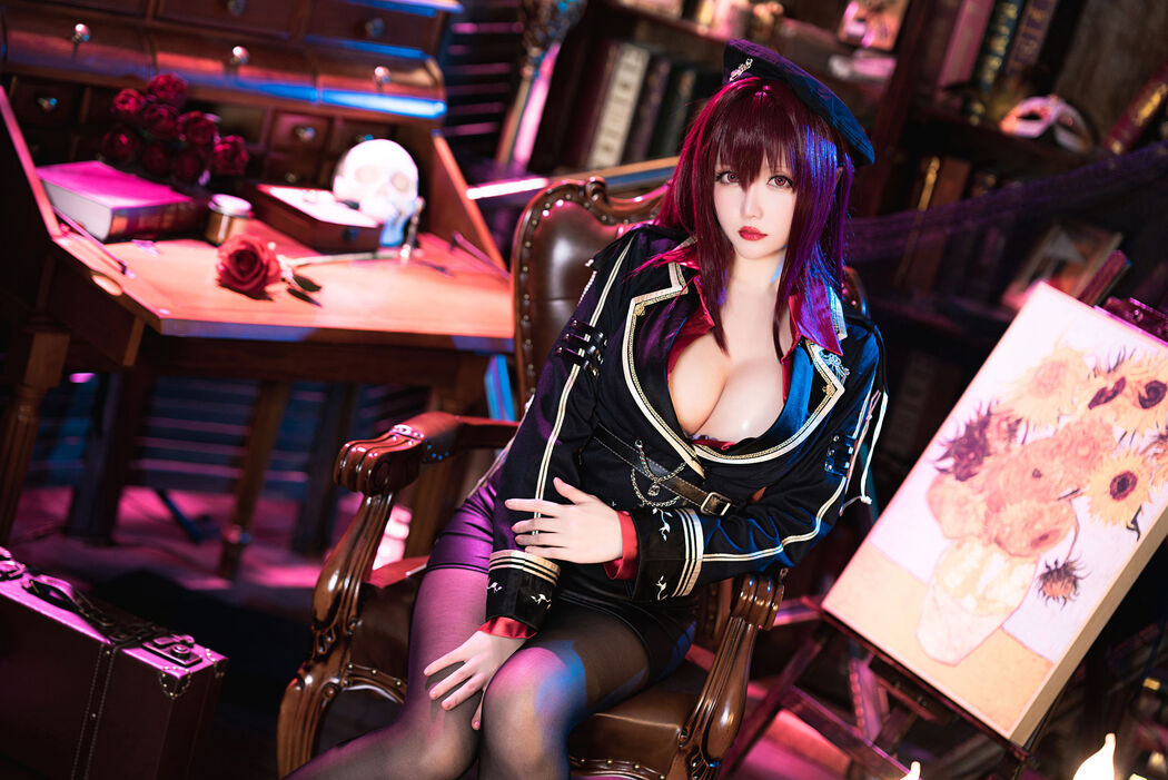 [Welfare COS] Miss Coser Xingzhichi - Skaha-True Red Teaching Gun
