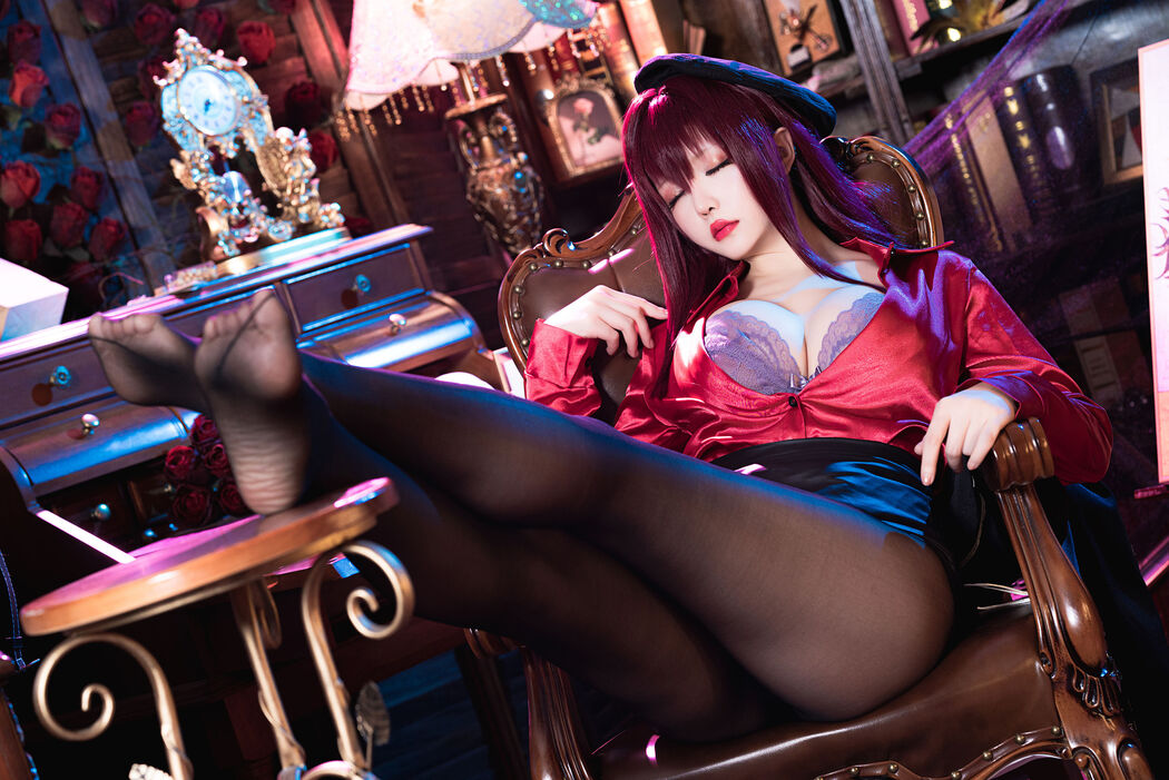 [Welfare COS] Miss Coser Xingzhichi - Skaha-True Red Teaching Gun