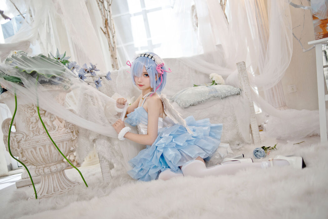 [Net Red COSER Photo] Huaqi Hana - Rem Angel