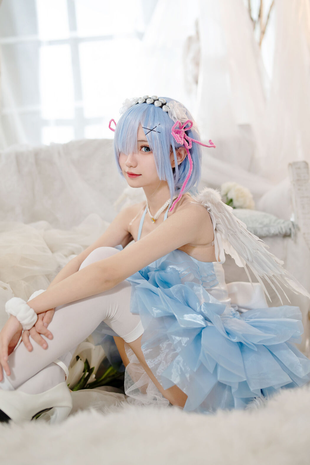 [Net Red COSER Photo] Huaqi Hana - Rem Angel