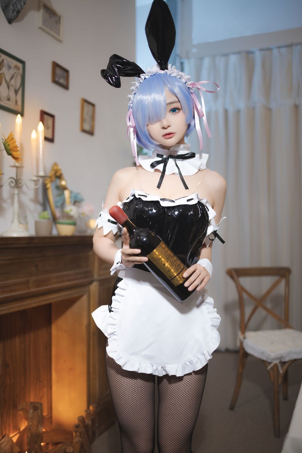 [Net Red COSER] Sakurai Ningning - Rem Bunny Girl