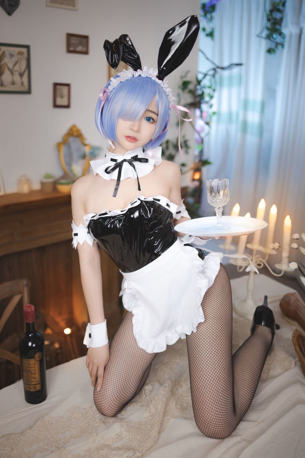 [Net Red COSER] Sakurai Ningning - Rem Bunny Girl