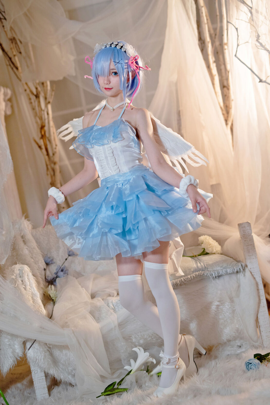 [Net Red COSER Photo] Huaqi Hana - Rem Angel