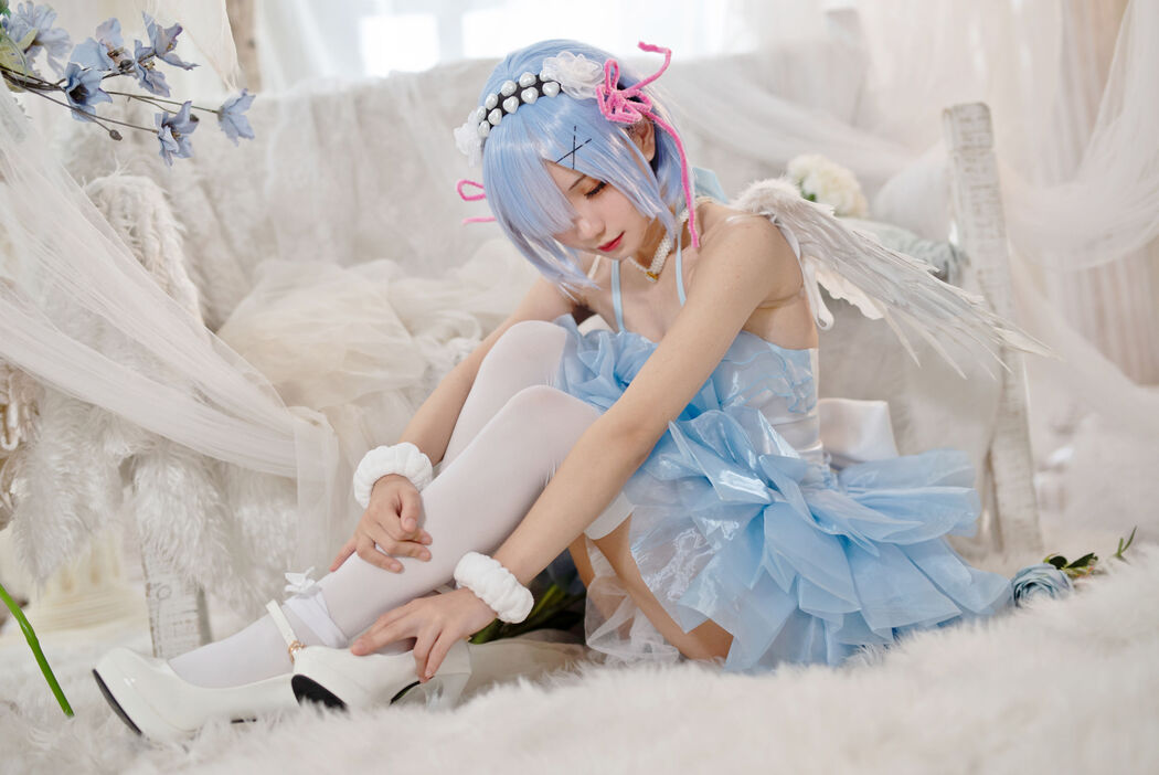 [Net Red COSER Photo] Huaqi Hana - Rem Angel