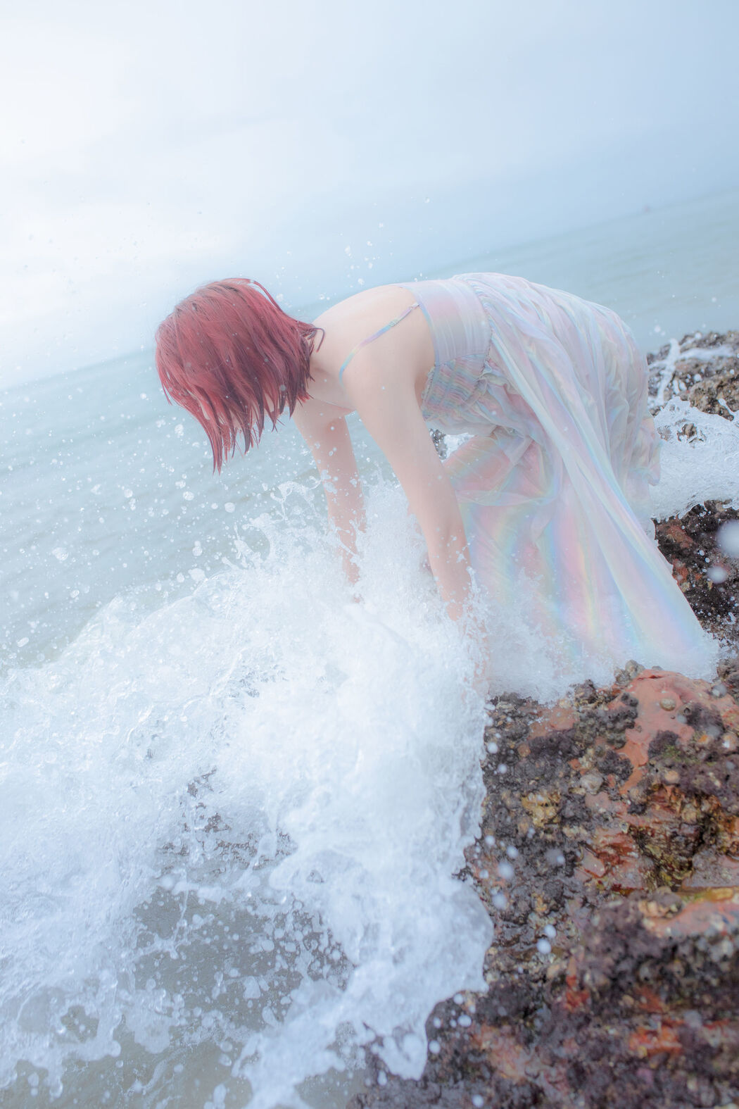 [Net Red COSER] Crazy Cat ss - Reef Mermaid of Thought