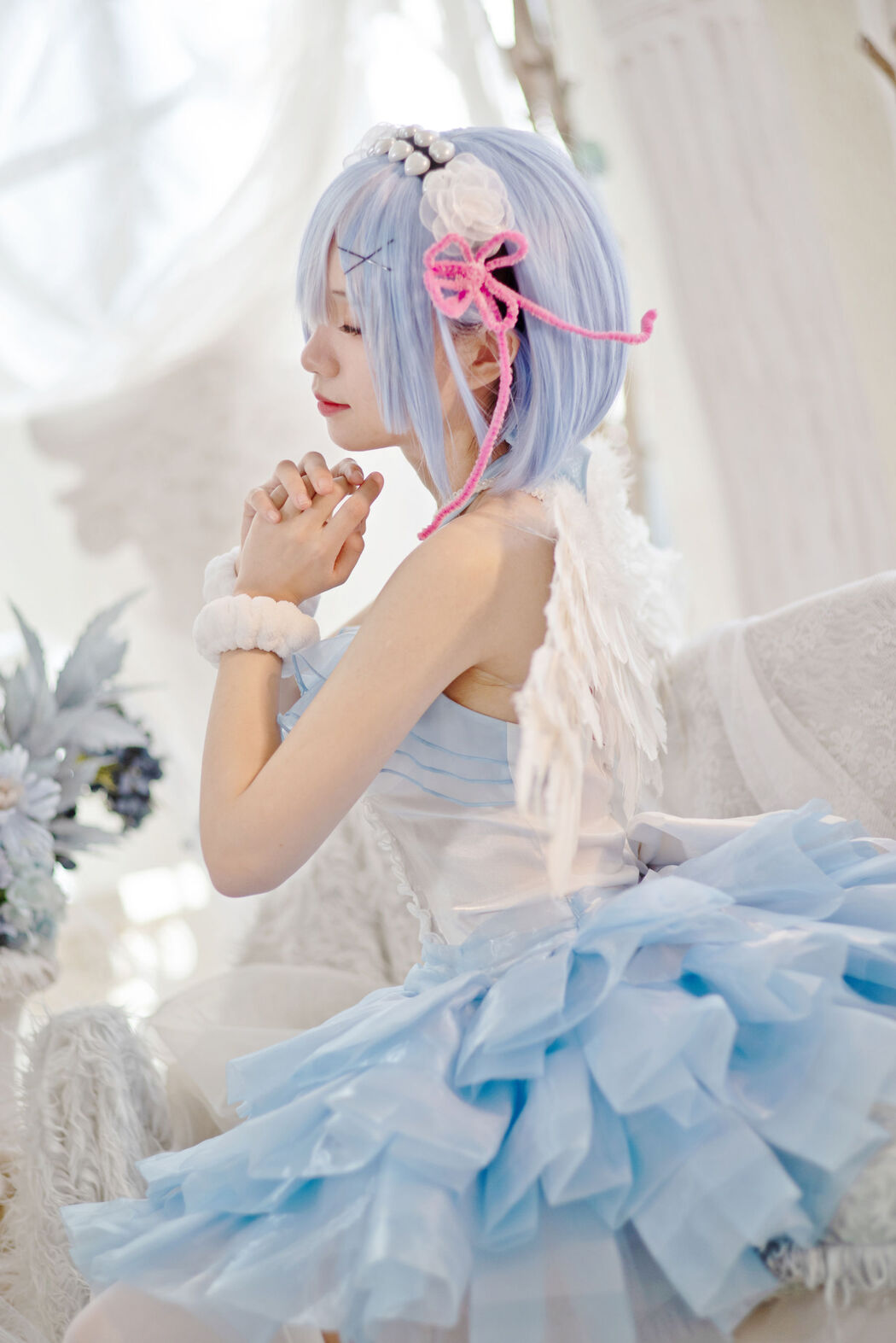 [Net Red COSER Photo] Huaqi Hana - Rem Angel