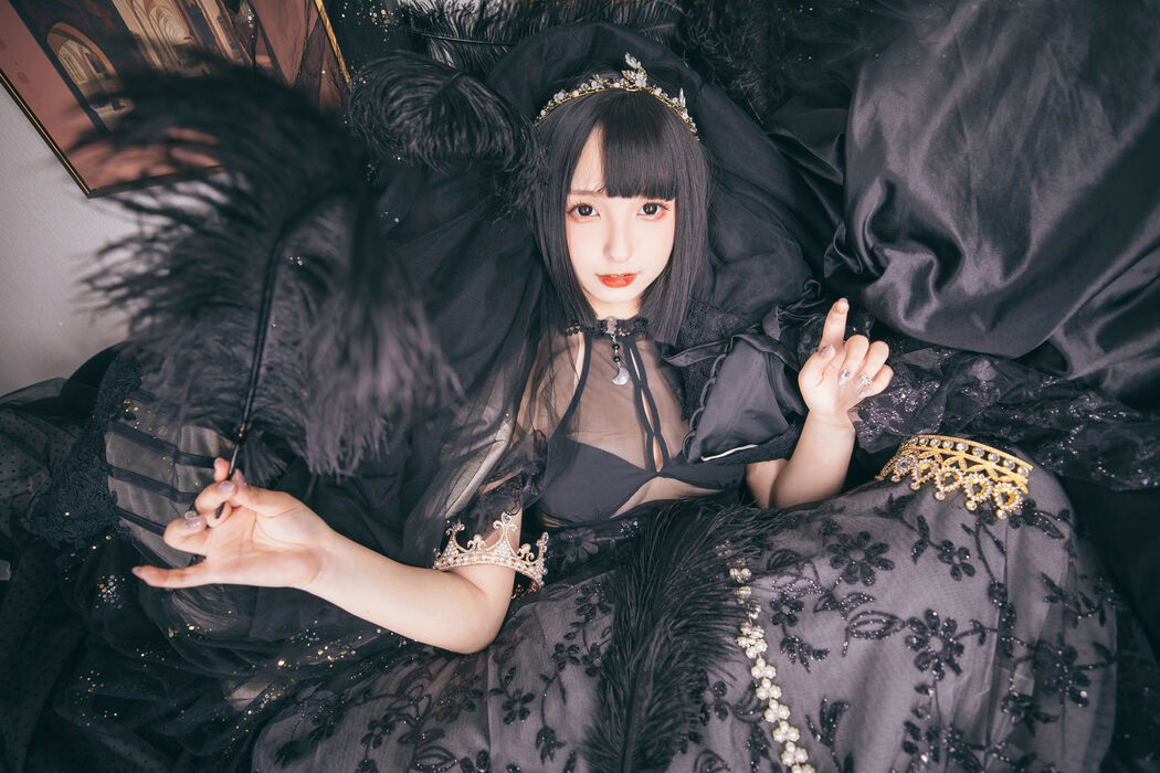 [Internet Celebrity COSER] Lolita God Rakusaka Mafuyu's Heaven にfall ちる - Fall into Heaven