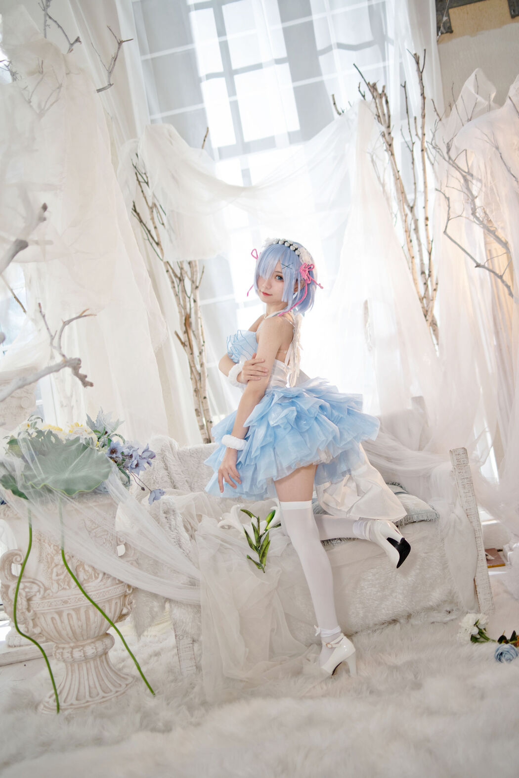 [Net Red COSER Photo] Huaqi Hana - Rem Angel