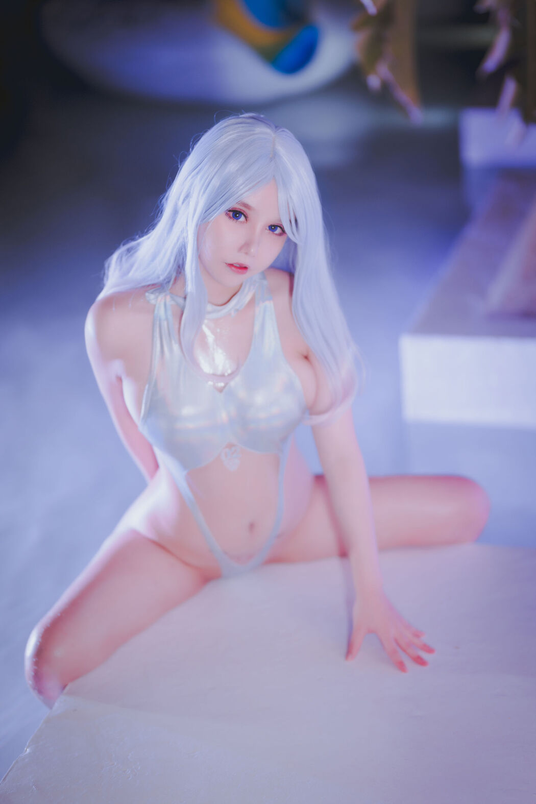 [Net Red COSER Photo] Mi Sauce M - Swimming