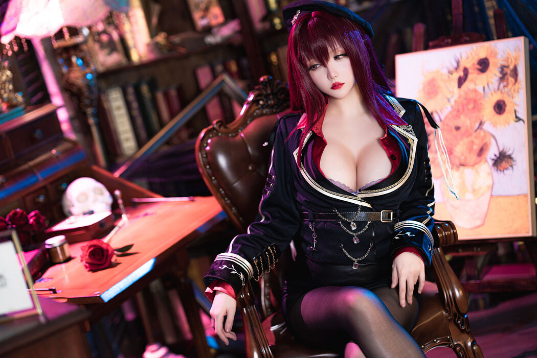 [Welfare COS] Miss Coser Xingzhichi - Skaha-True Red Teaching Gun
