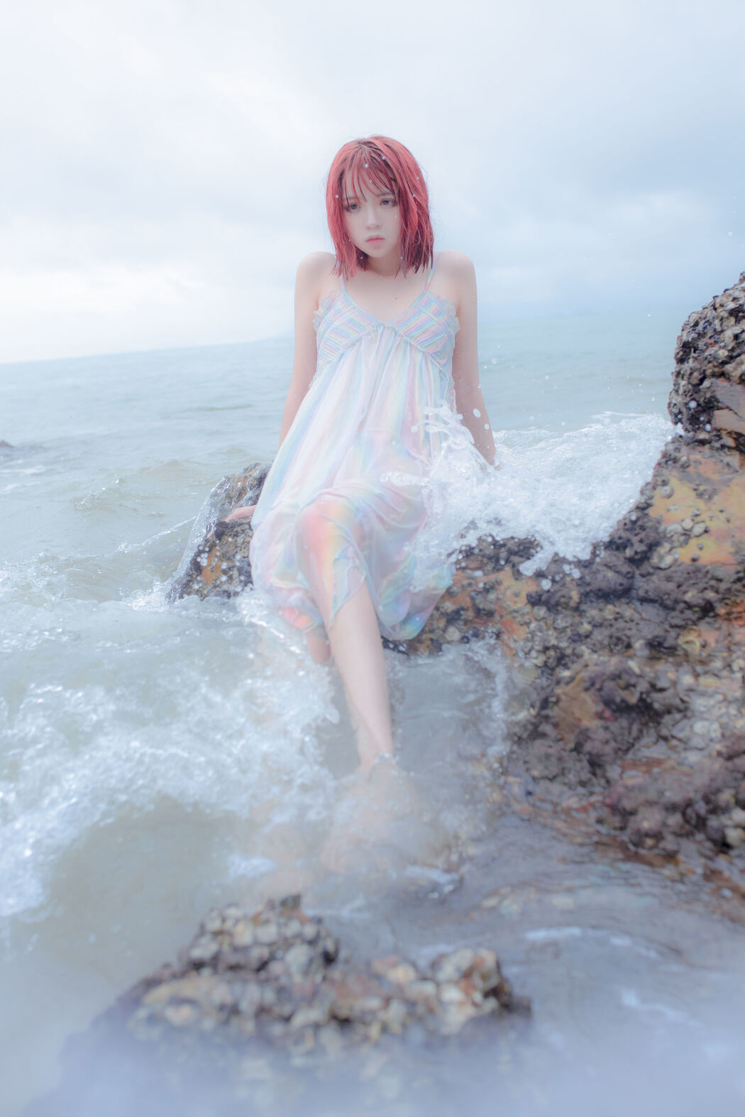 [Net Red COSER] Crazy Cat ss - Reef Mermaid of Thought