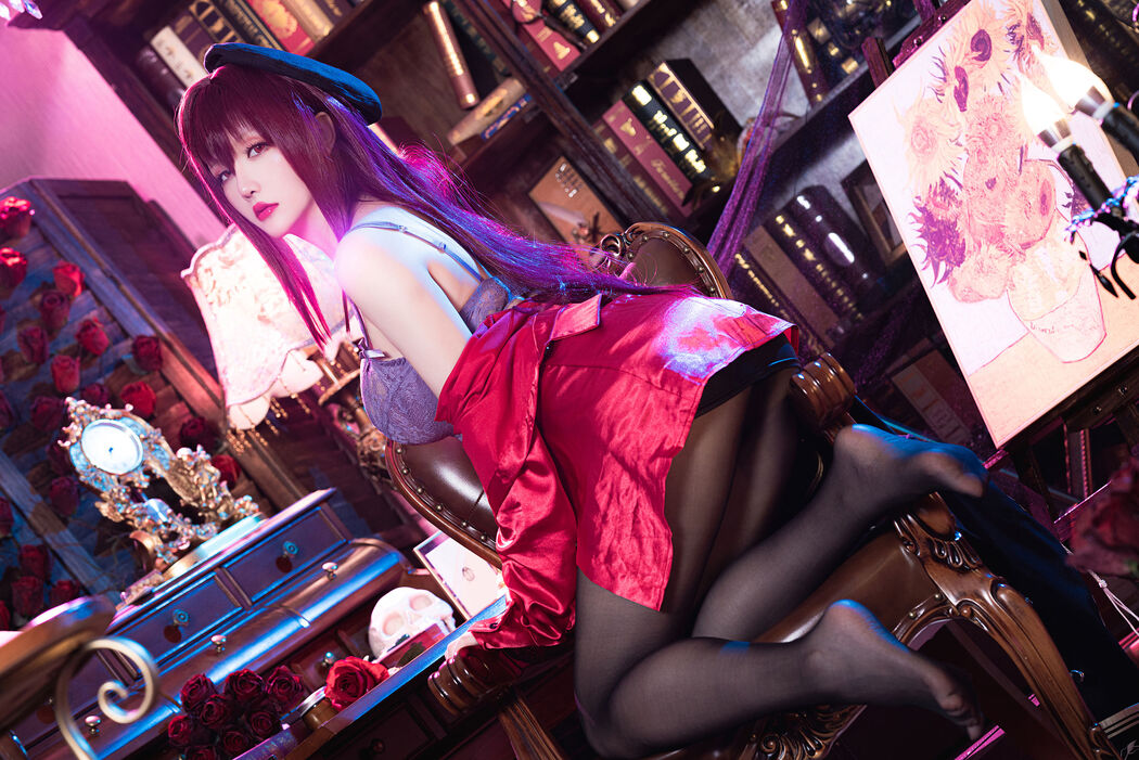 [Welfare COS] Miss Coser Xingzhichi - Skaha-True Red Teaching Gun