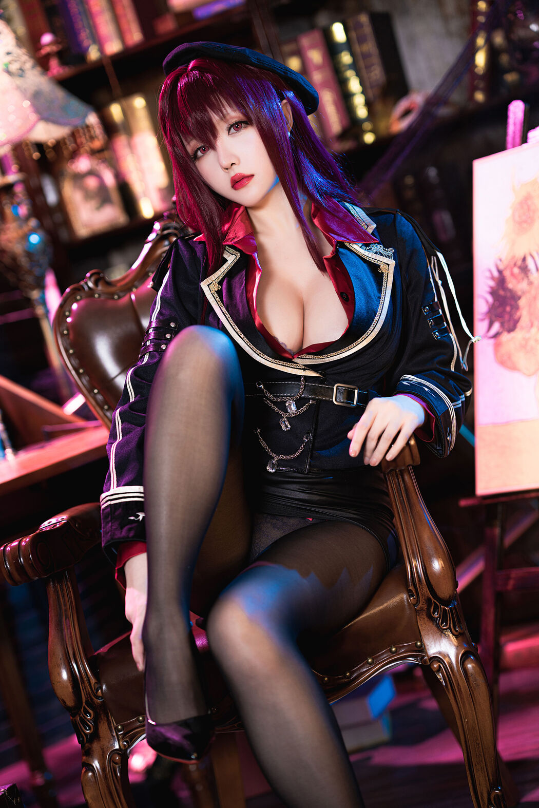 [Welfare COS] Miss Coser Xingzhichi - Skaha-True Red Teaching Gun