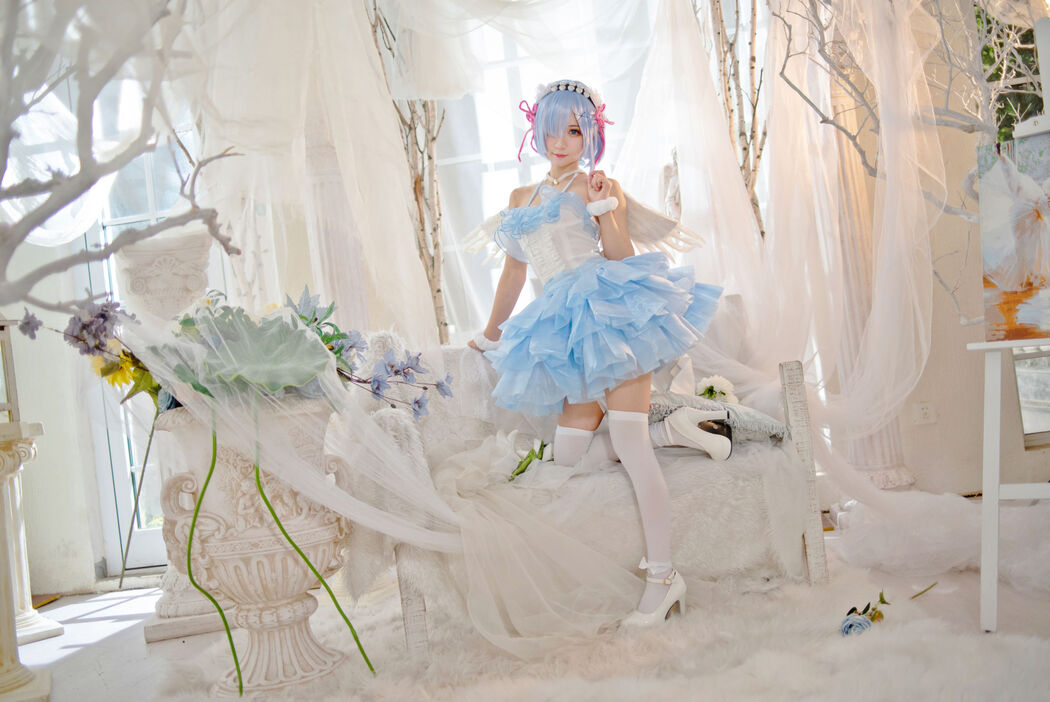 [Net Red COSER Photo] Huaqi Hana - Rem Angel