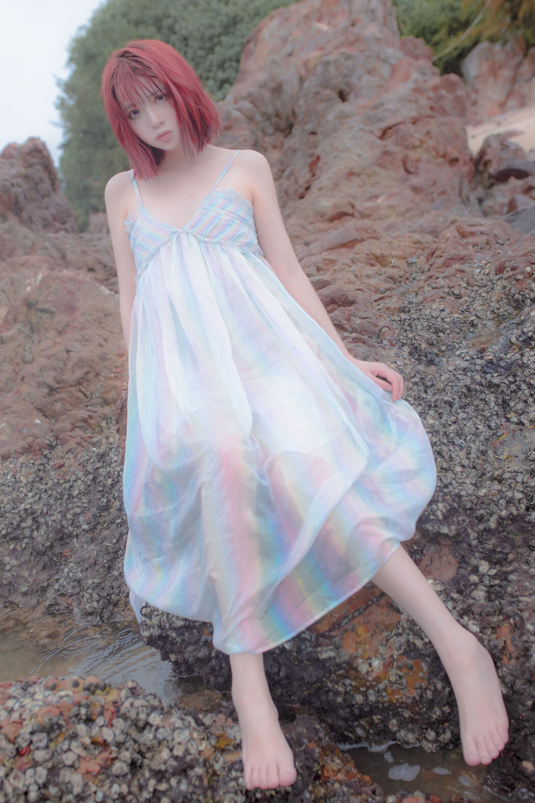 [Net Red COSER] Crazy Cat ss - Reef Mermaid of Thought