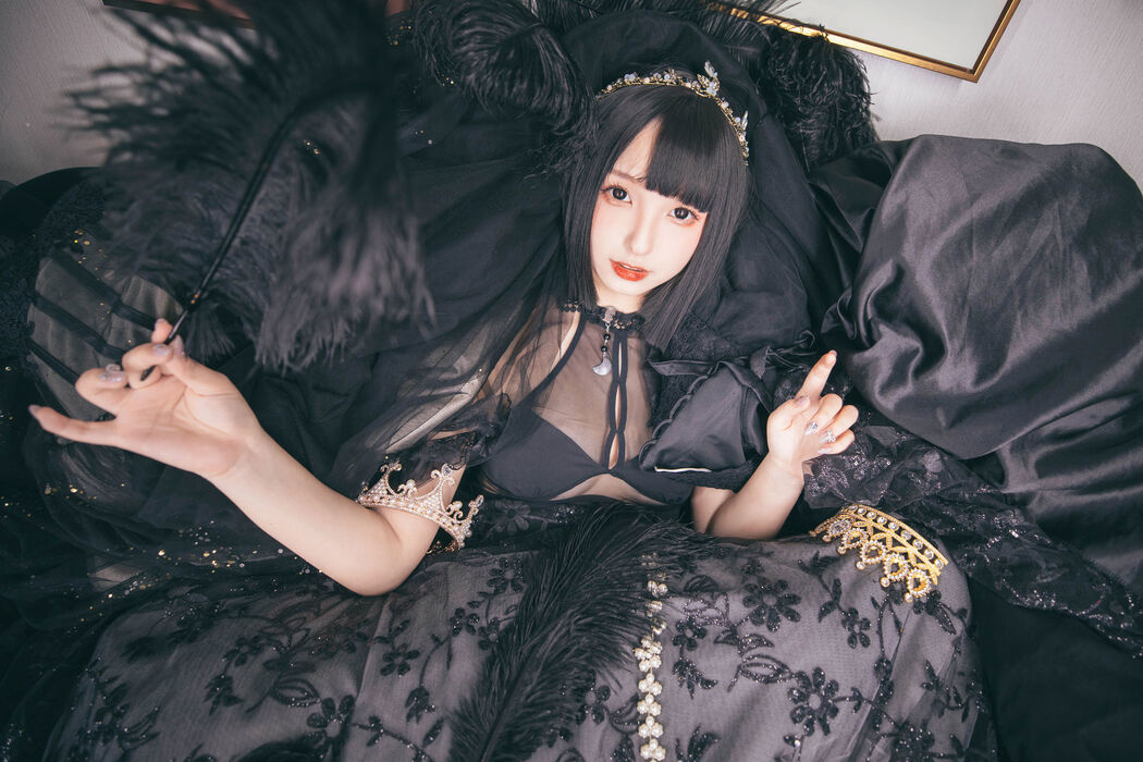 [Internet Celebrity COSER] Lolita God Rakusaka Mafuyu's Heaven にfall ちる - Fall into Heaven