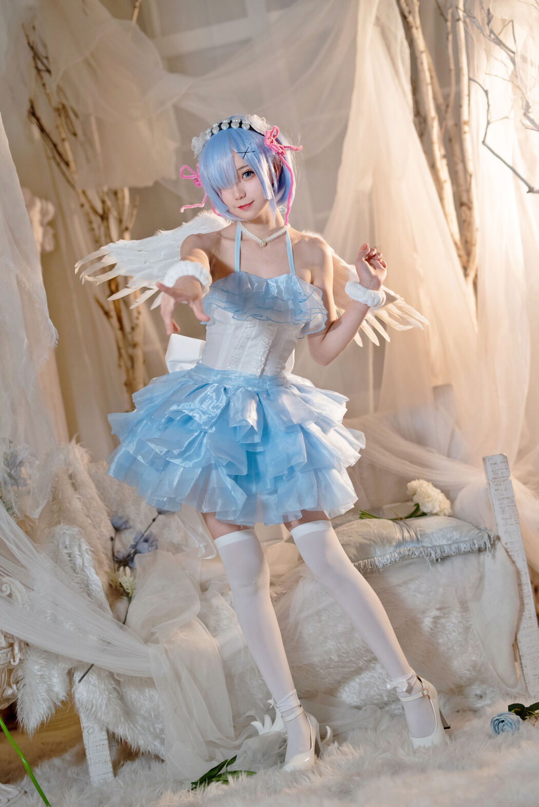 [Net Red COSER Photo] Huaqi Hana - Rem Angel