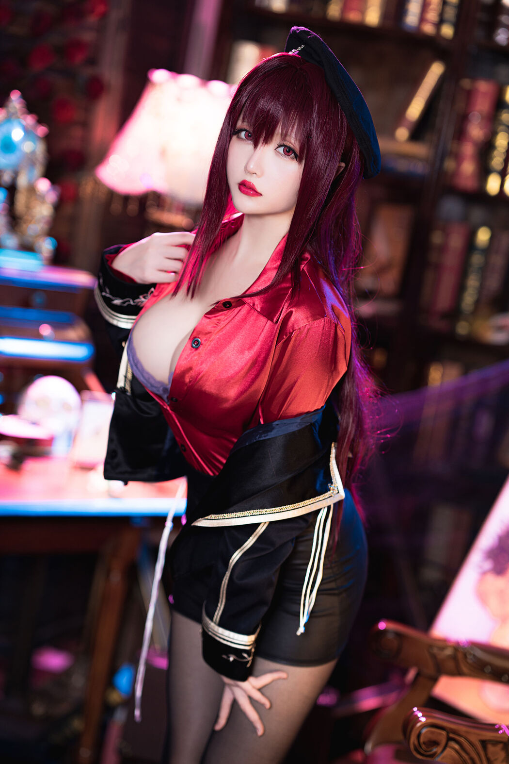 [Welfare COS] Miss Coser Xingzhichi - Skaha-True Red Teaching Gun