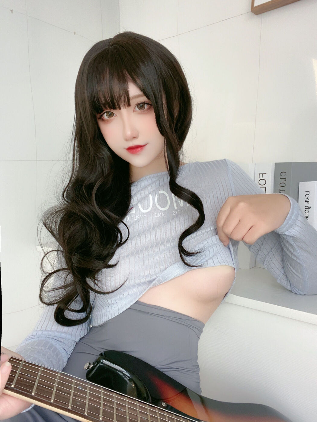 [Net Red COSER Photo] Anime blogger Jiuqu Jean - Guitar Sister