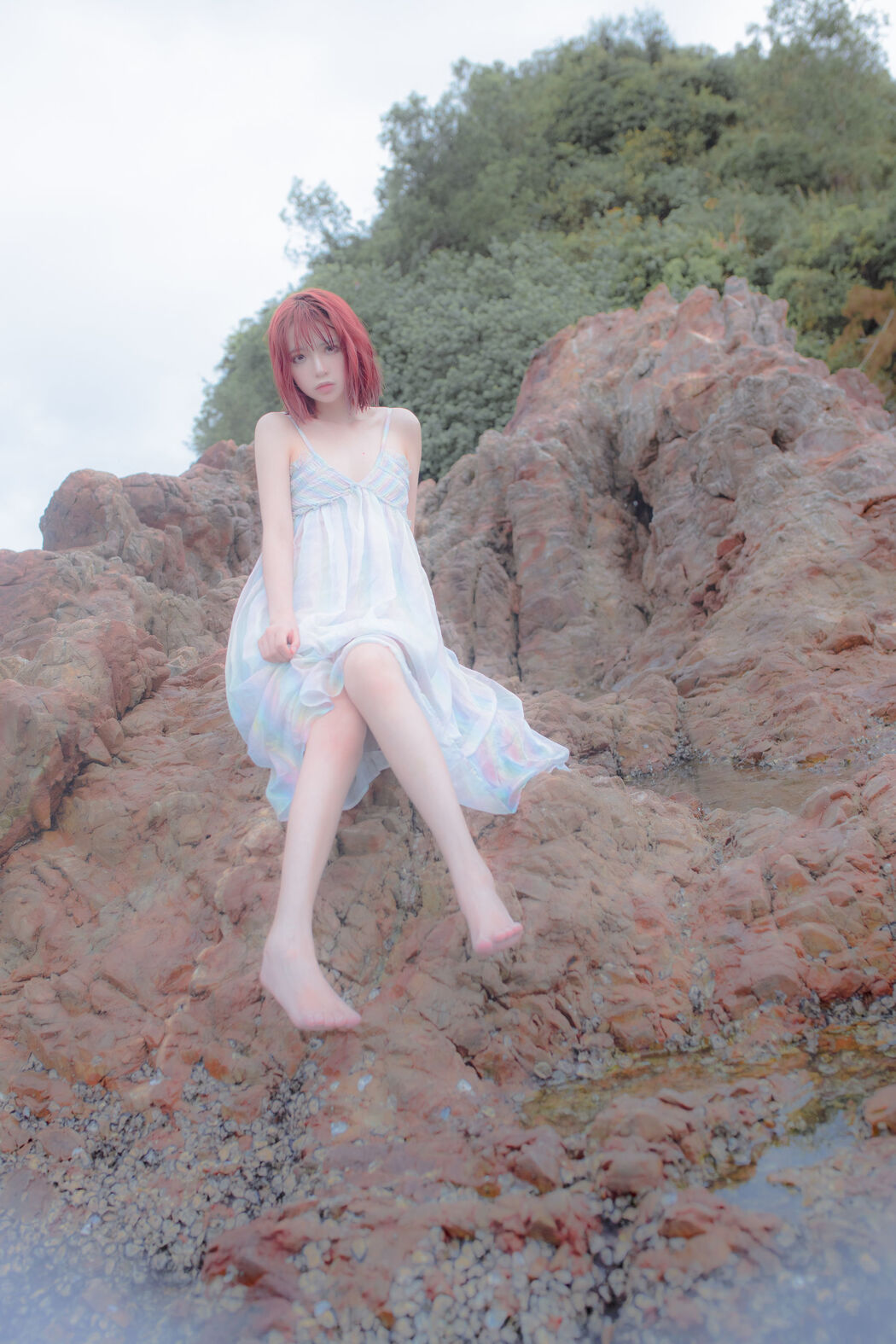 [Net Red COSER] Crazy Cat ss - Reef Mermaid of Thought