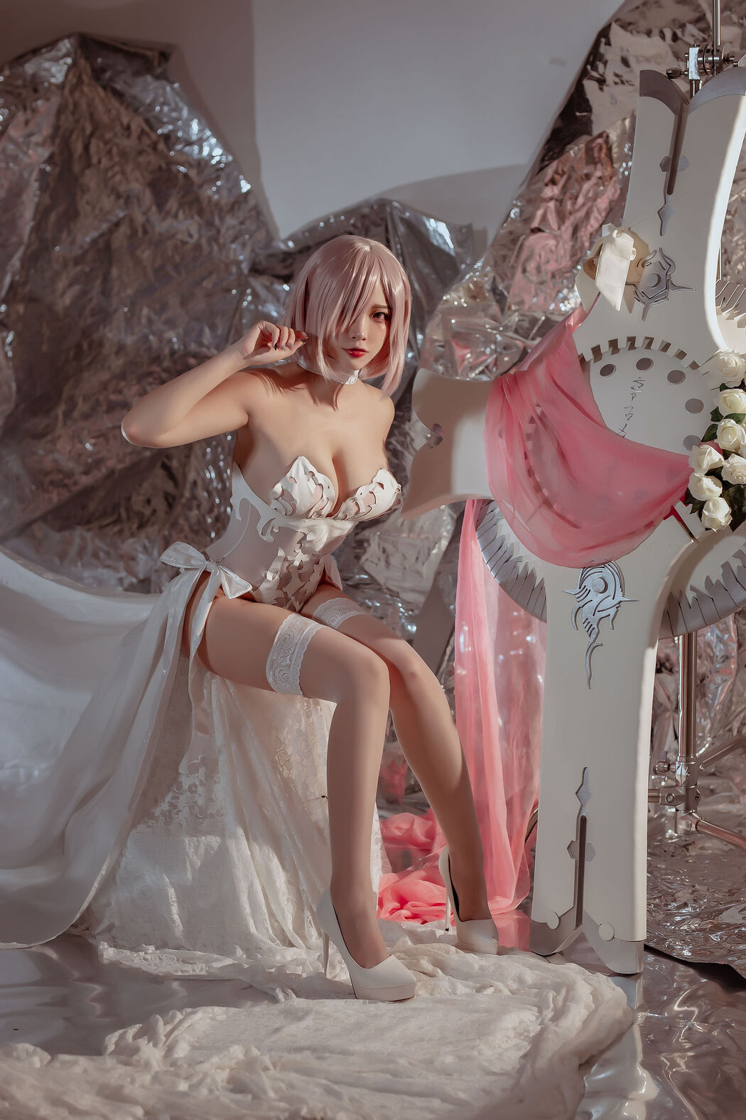 [Welfare COS] Popular Coser Nisa - fate Matthew Wedding Dress