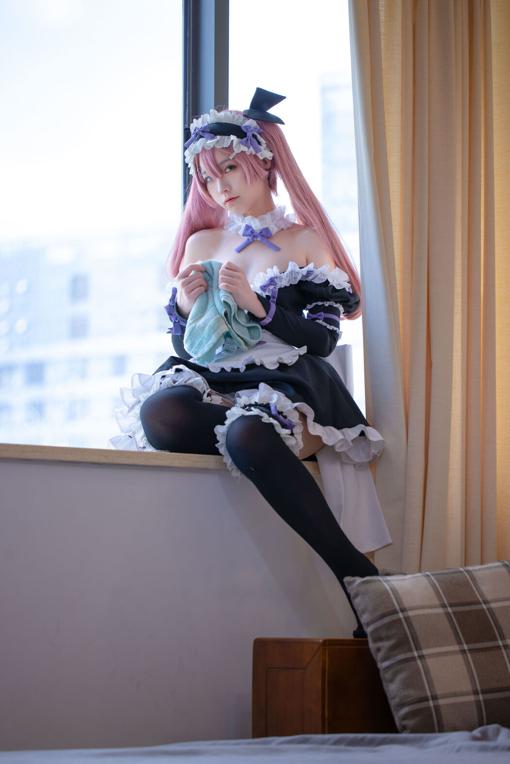 [Net Red COSER Photo] Anime blogger G44 will not be hurt - lade maid