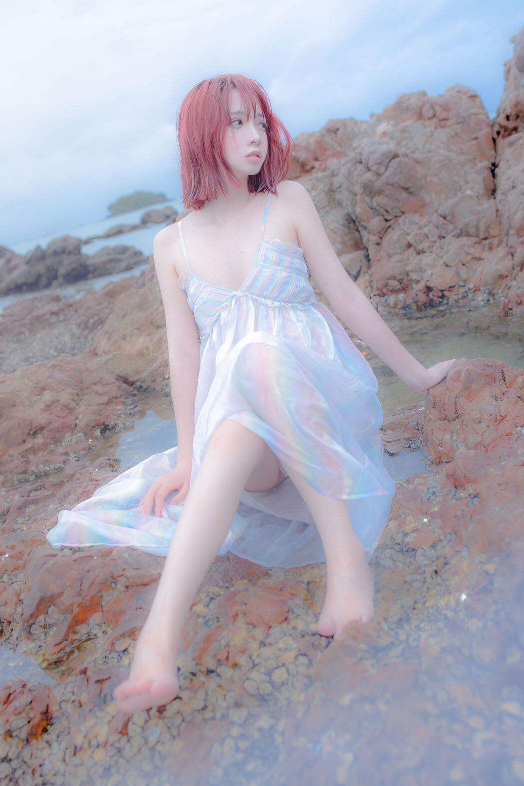 [Net Red COSER] Crazy Cat ss - Reef Mermaid of Thought