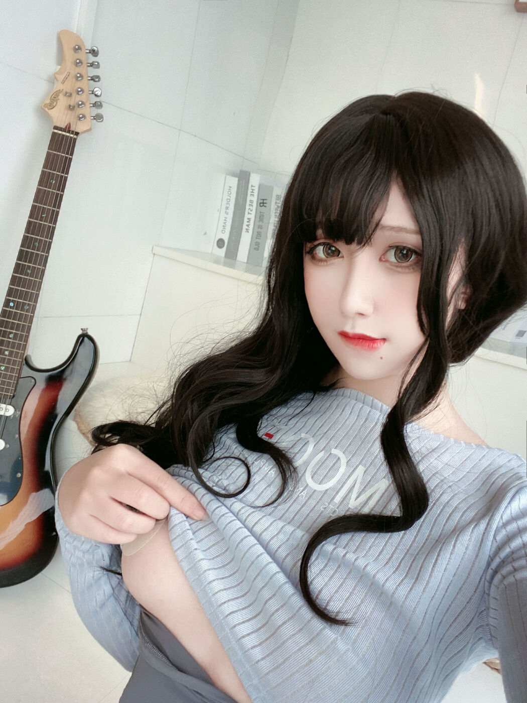 [Net Red COSER Photo] Anime blogger Jiuqu Jean - Guitar Sister