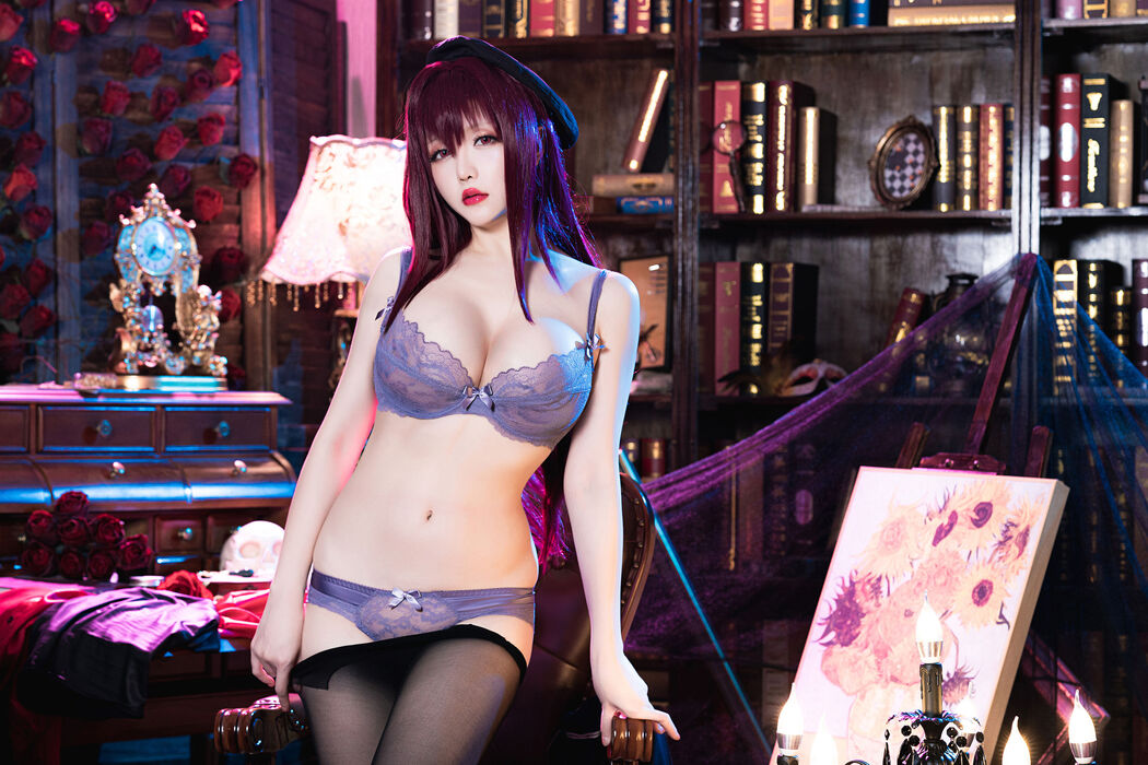 [Welfare COS] Miss Coser Xingzhichi - Skaha-True Red Teaching Gun