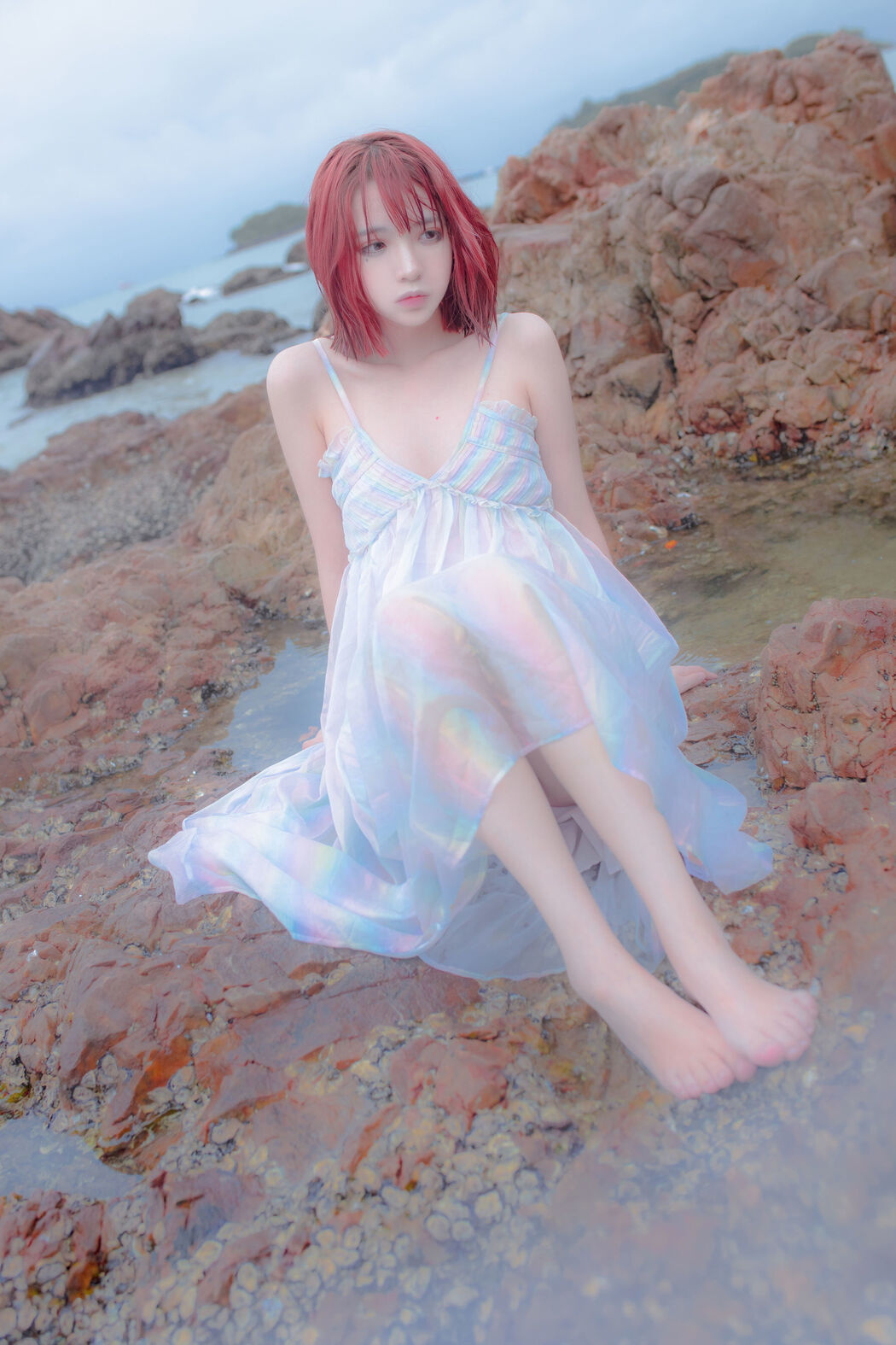 [Net Red COSER] Crazy Cat ss - Reef Mermaid of Thought