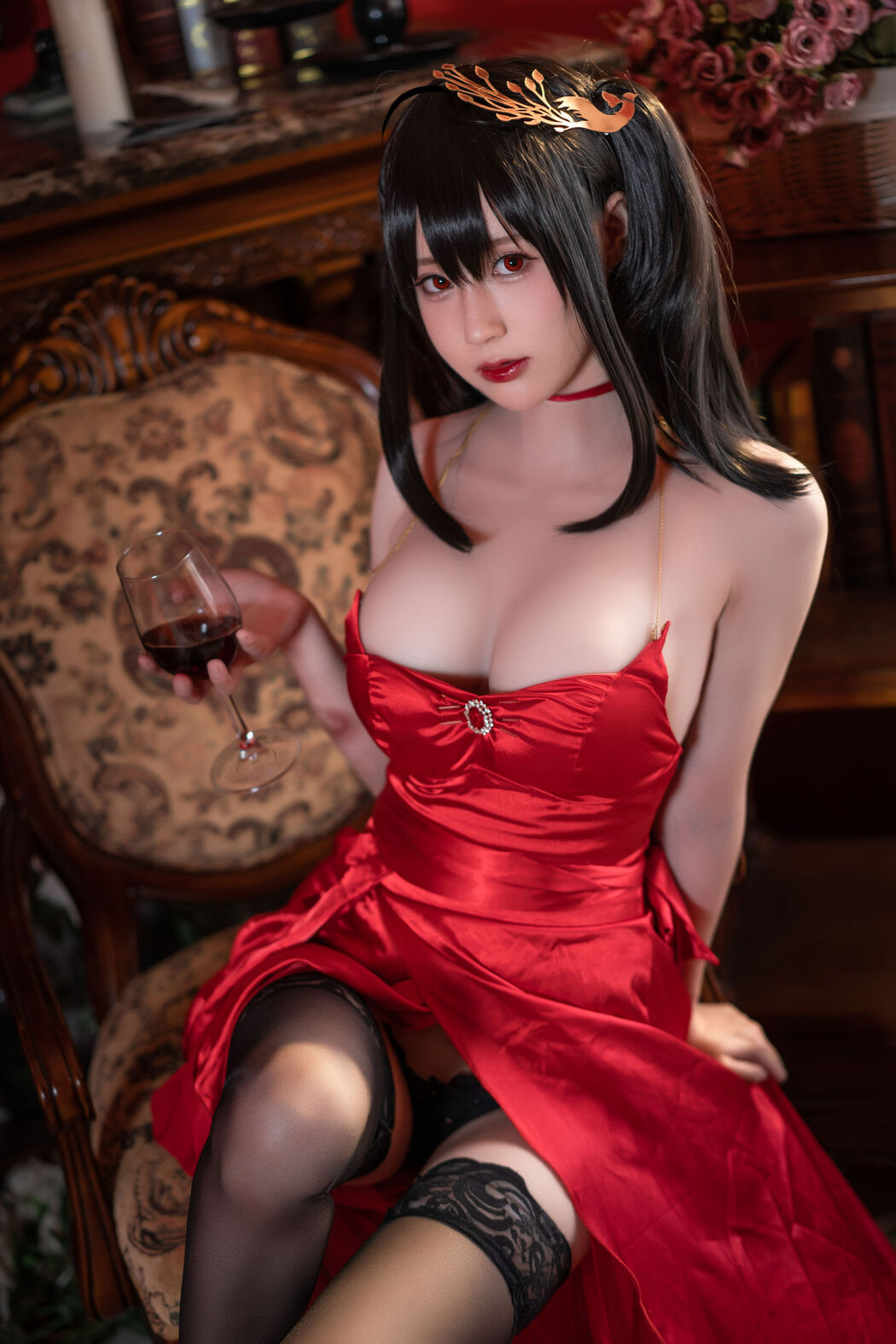 [Net Red COSER Photo] Xiyuan Temple Nange Photo - Dafeng Poison Apple