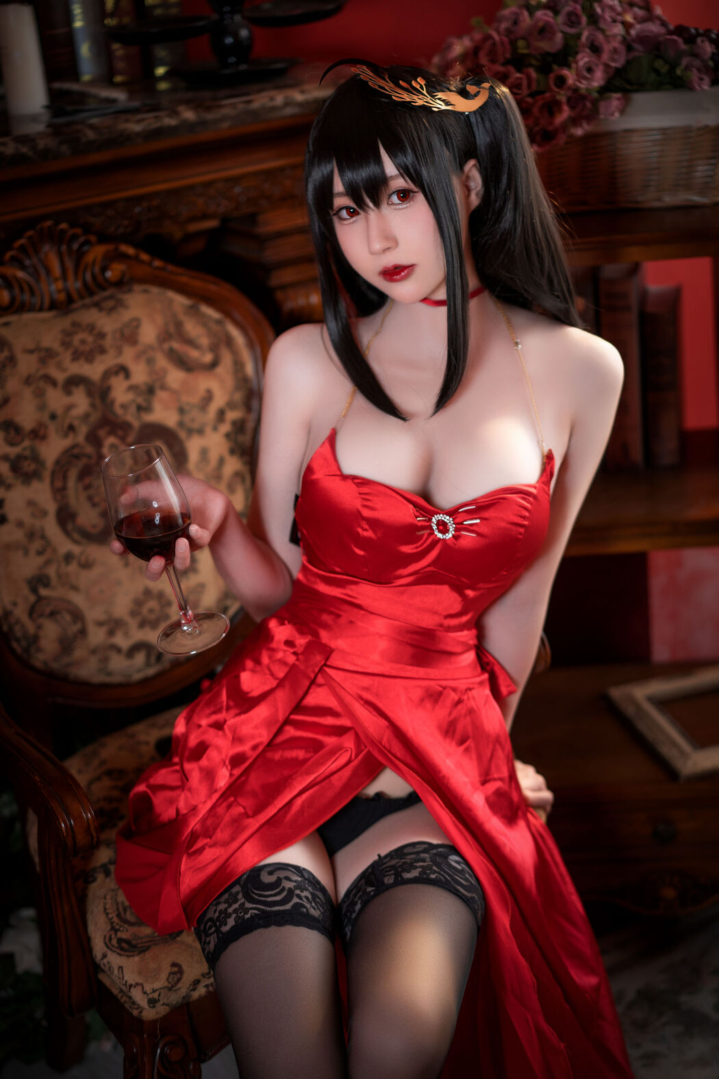 [Net Red COSER Photo] Xiyuan Temple Nange Photo - Dafeng Poison Apple