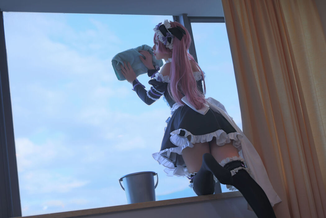 [Net Red COSER Photo] Anime blogger G44 will not be hurt - lade maid