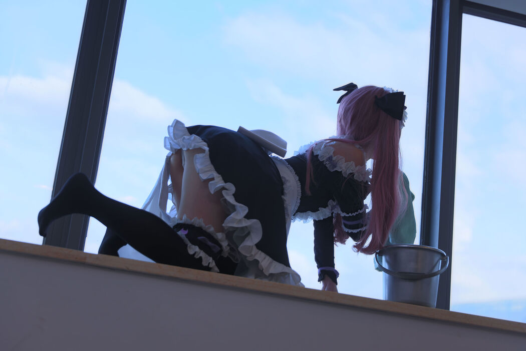 [Net Red COSER Photo] Anime blogger G44 will not be hurt - lade maid