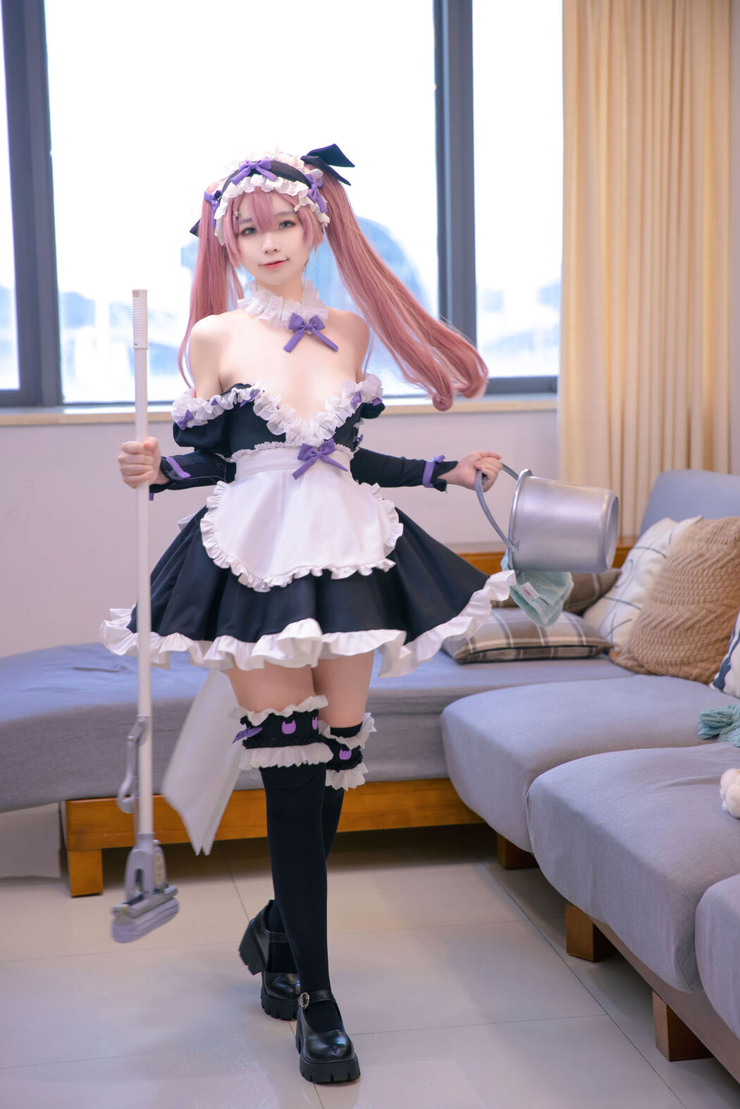 [Net Red COSER Photo] Anime blogger G44 will not be hurt - lade maid